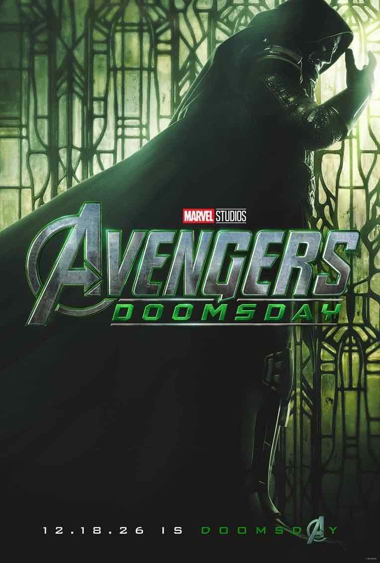 Official Avengers: Doomsday artwork featuring Doctor Doom