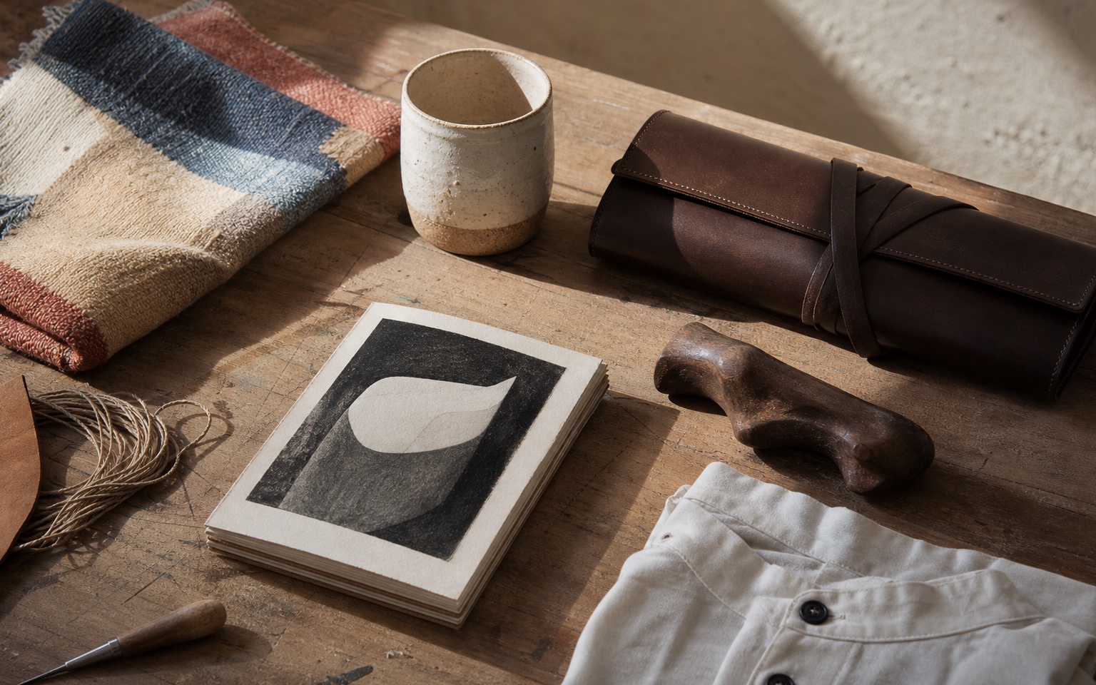 Objects selected by KARGA on a worktable