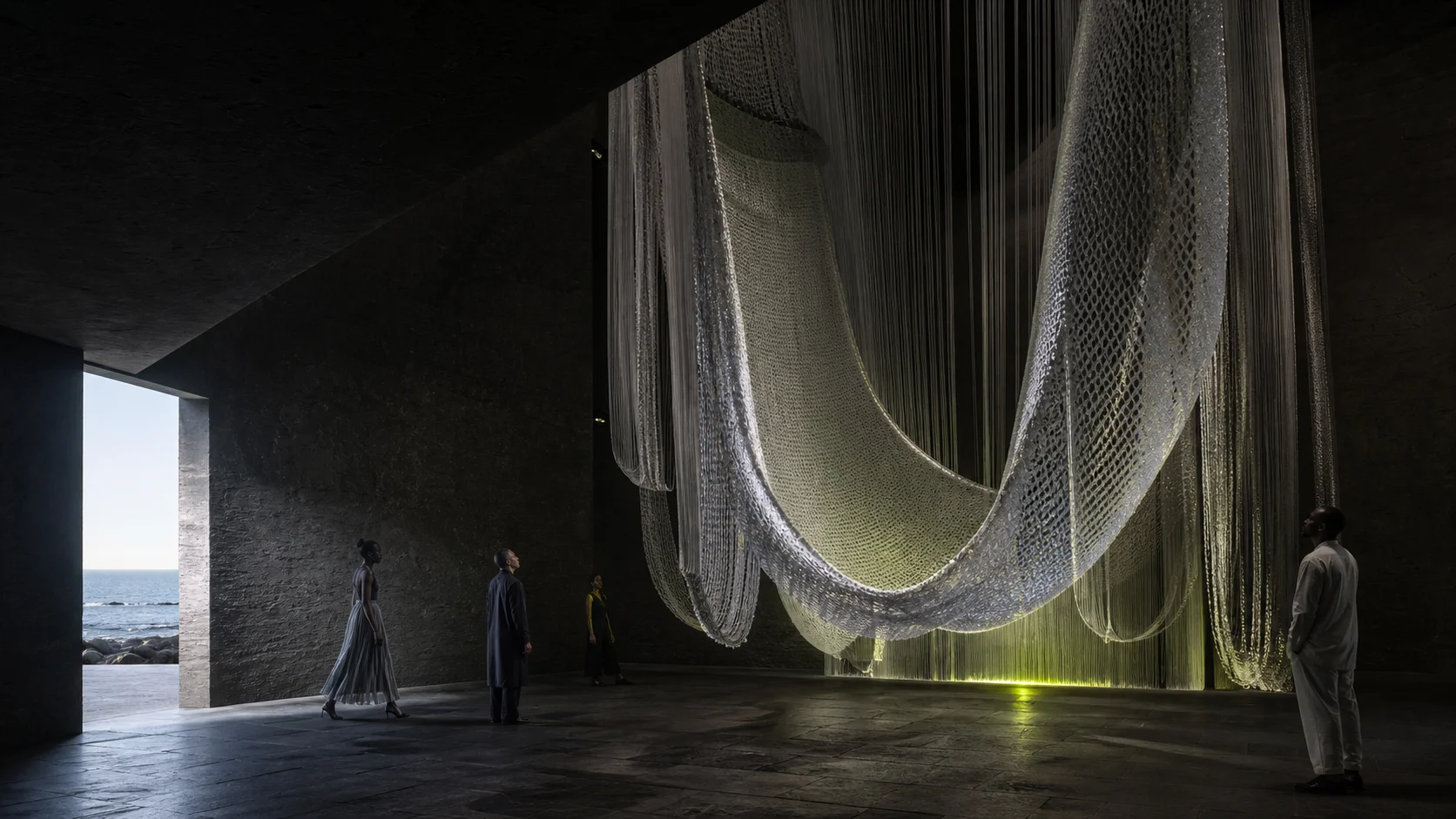 An atelier that keeps the process visible.